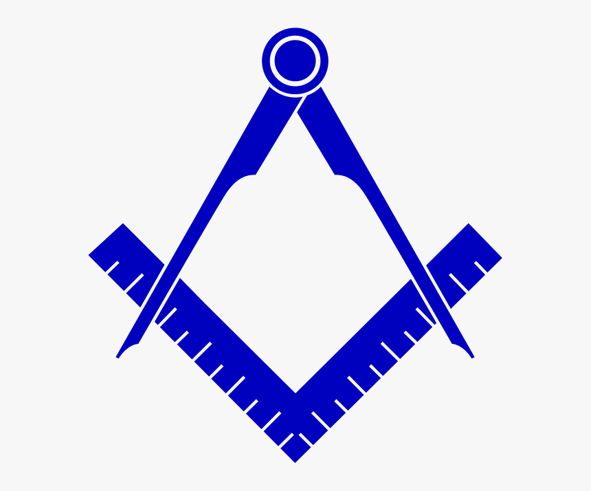 Square & Compass - Free Masons Logo, HD Png Download, Free Download