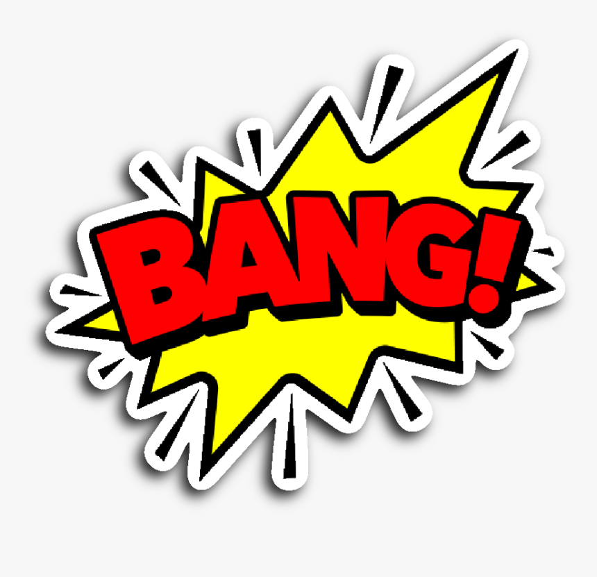 Bang In Comic Books, HD Png Download, Free Download