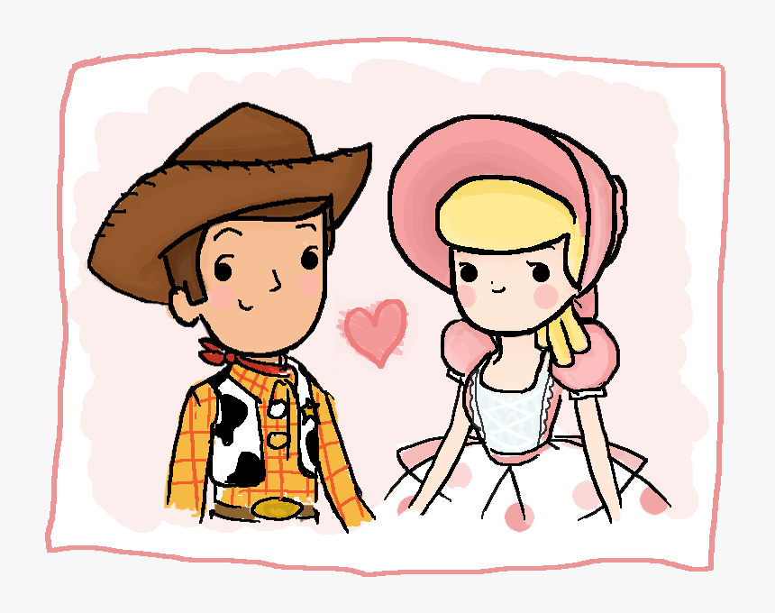 Bo Peep Y Woody, HD Png Download, Free Download