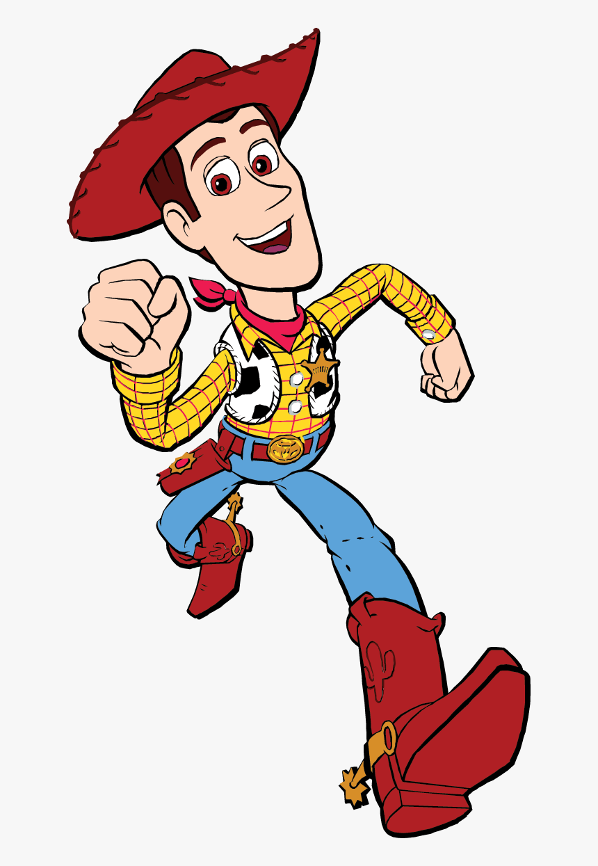 Transparent Story Clipart - Toy Story Woody Cartoon, HD Png Download, Free Download