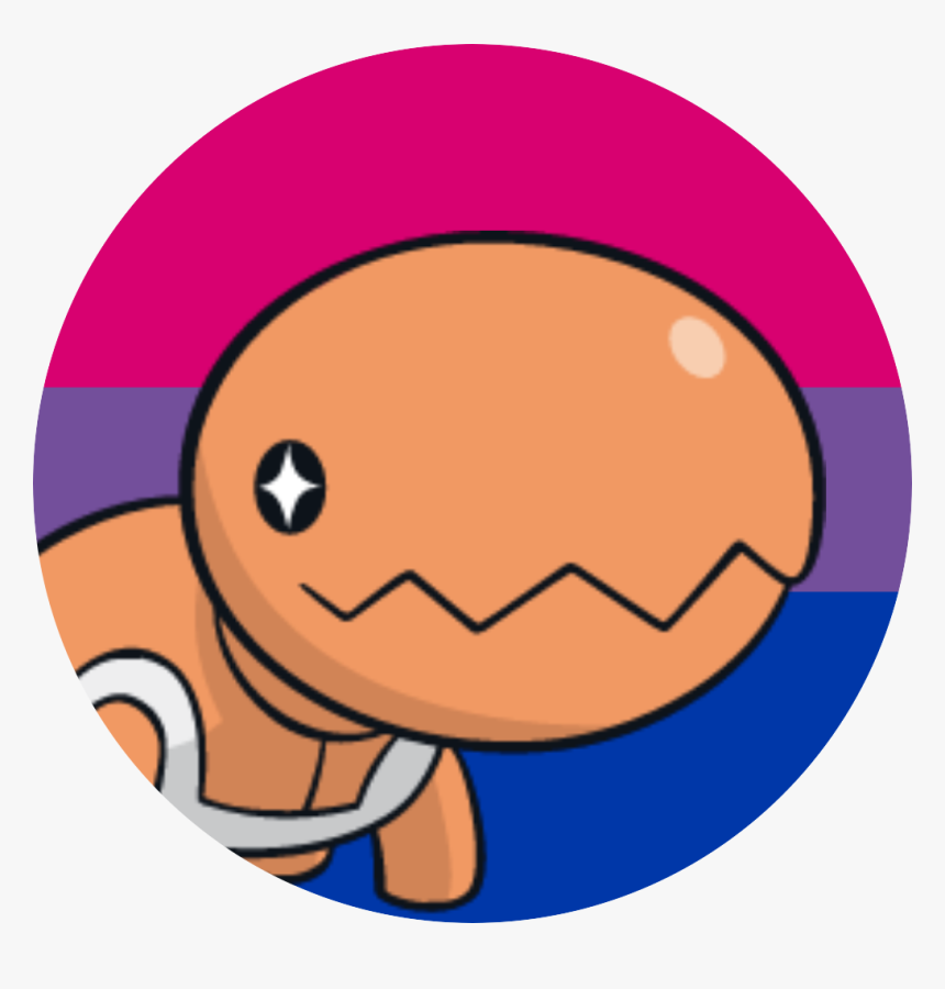 Trapinch Vibrava Flygon Bi Pride Icon Round Icon Prideful - Pokemon Trapinch, HD Png Download, Free Download