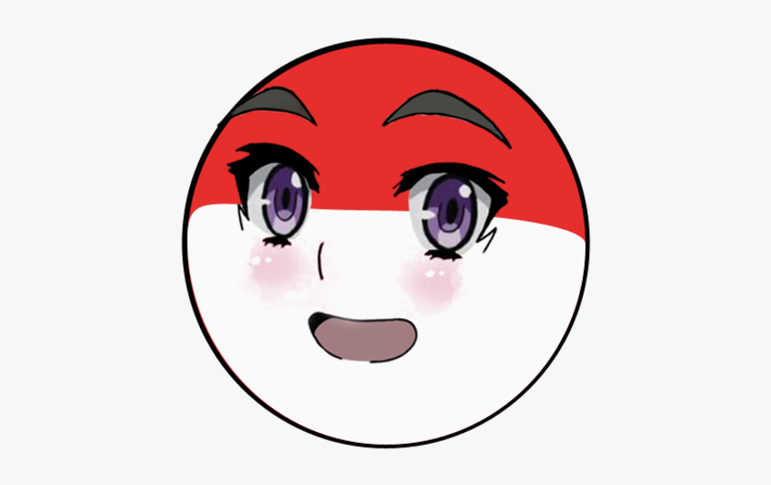 Face Red Nose Facial Expression Smile Pink Cheek Eye - Anime Girl Face Transparent, HD Png Download, Free Download