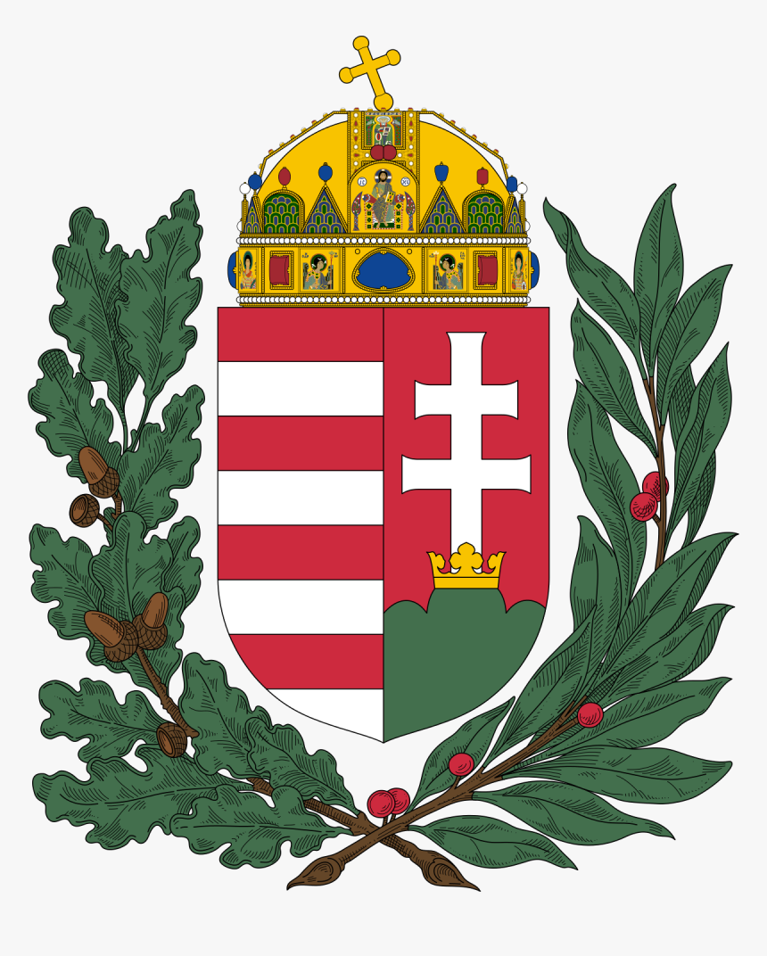 Hungarian Coat Of Arms Png, Transparent Png, Free Download