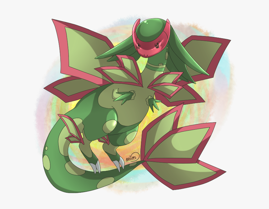 Arisu95 S Mega Flygon Mega Flygon Fanart Hd Png Download Kindpng