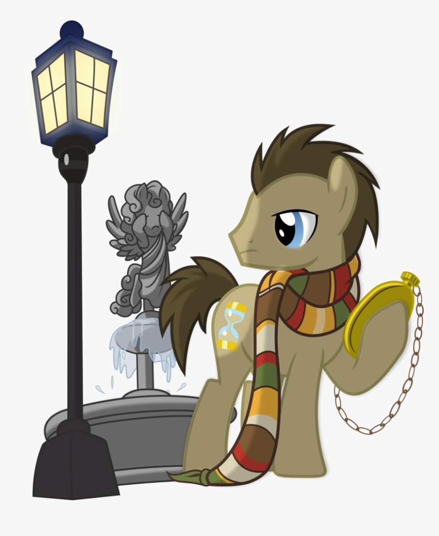 Doctor Whooves And Weeping Angel - My Little Pony Dr, HD Png Download, Free Download