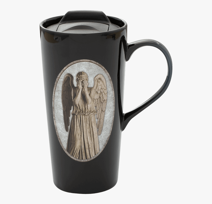 Doctor Who Weeping Angel Heat Reactive Travel Mug - Beer Stein, HD Png Download, Free Download