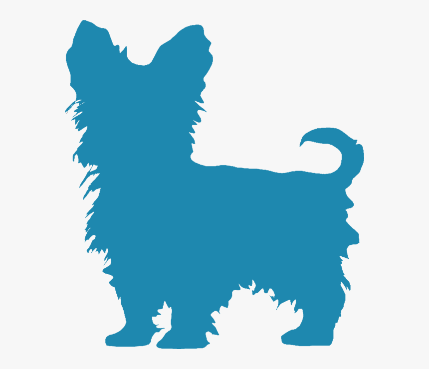 Yorkshire Terrier - Yorkie Png Free Silhouette, Transparent Png, Free Download