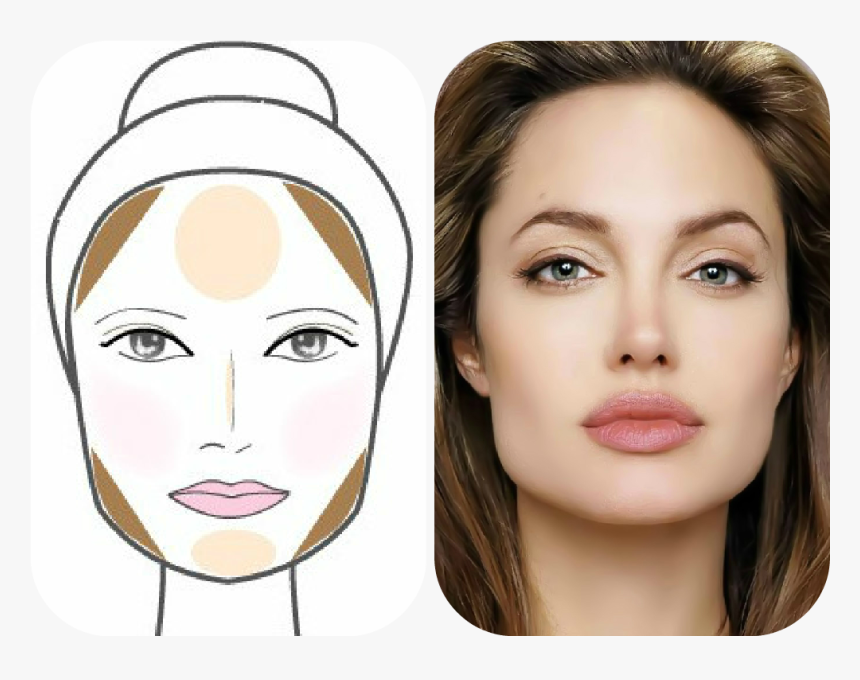 Transparent Maquiagem Png - Angelina Jolie Eye Makeup, Png Download, Free Download