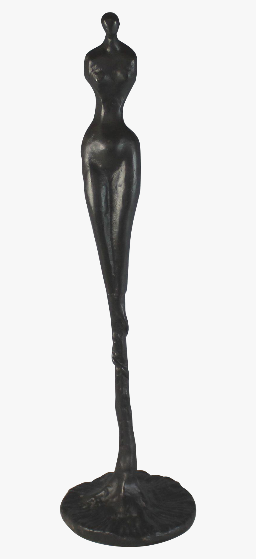 Tall Abstract Mixed Metal Sculpture Of A Female Form - Leggings, HD Png Download, Free Download