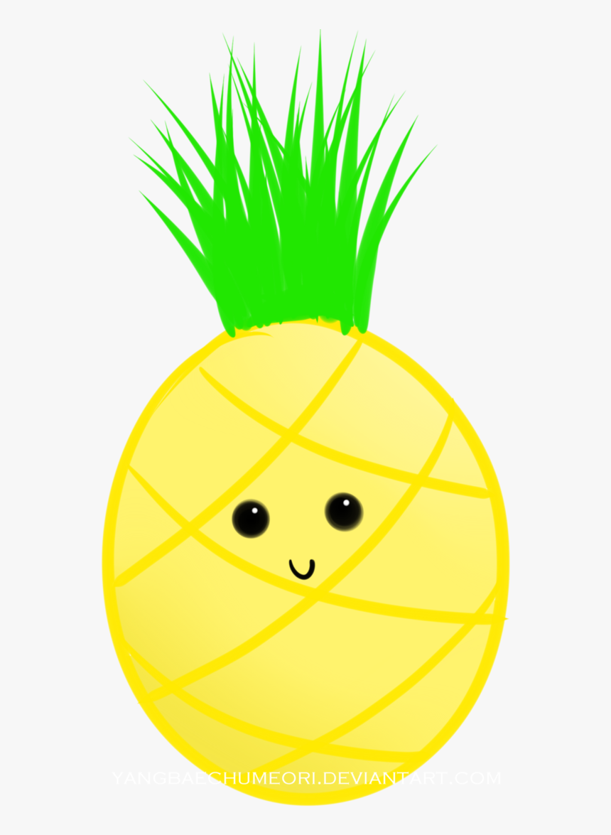 Clip Art Collection Of Free Transparent - Cute Pineapple Cartoon Png, Png Download, Free Download