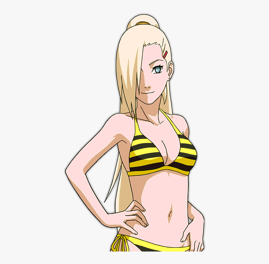 Ino Yamanaka Render By Transparent Background - Ino Yamanaka Bikini, HD Png Download, Free Download