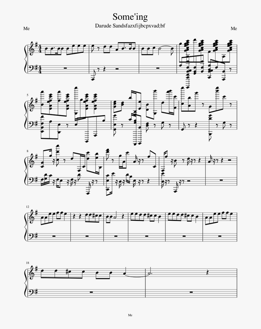 Stardew Valley Winter Piano Sheet Music, HD Png Download, Free Download