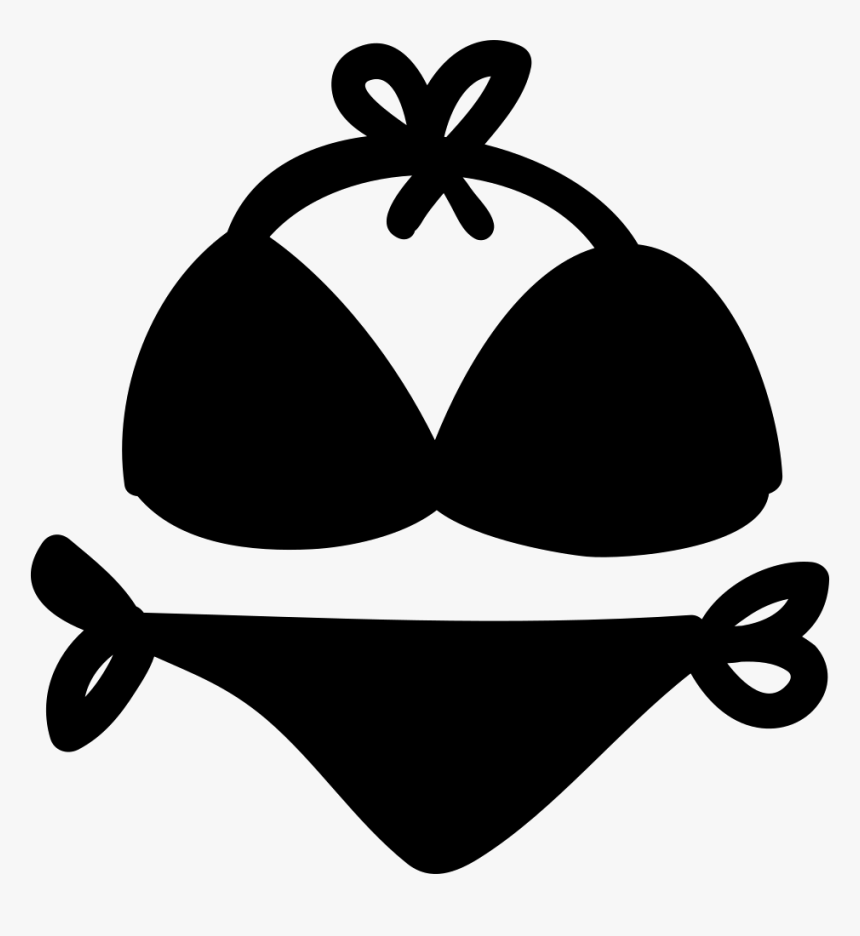 Bikini Handmade Symbol - Bikini Symbol, HD Png Download, Free Download