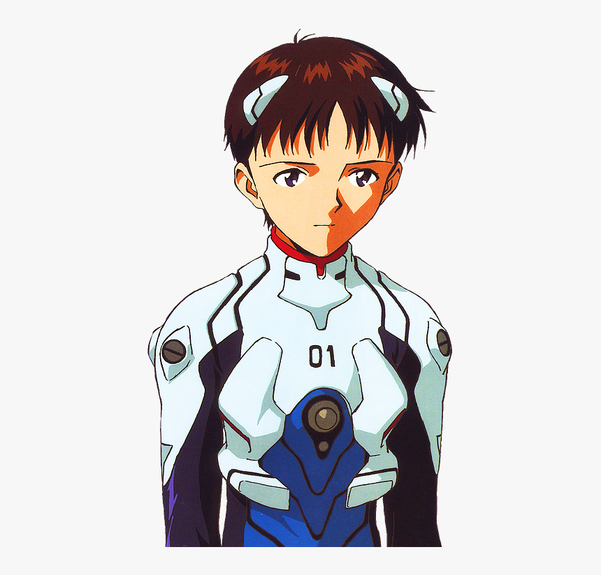 Evangelion Evangelion Official Shinji Ikari Added Extra - 碇 真嗣, HD Png Download, Free Download