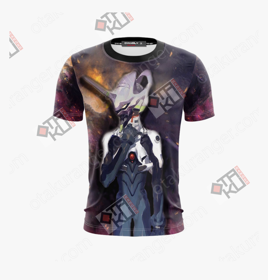 Shin Seiki Evangelion Ikari Shinji 3d T-shirt - Jojo's Bizarre Adventure Jotaro Shirt, HD Png Download, Free Download