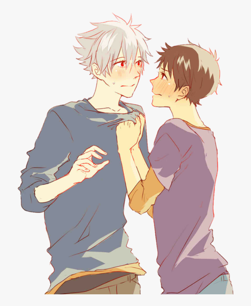 #evangelion #kawoshin #kaworunagisa #shinjiikari - Nge Yaoi, HD Png Download, Free Download