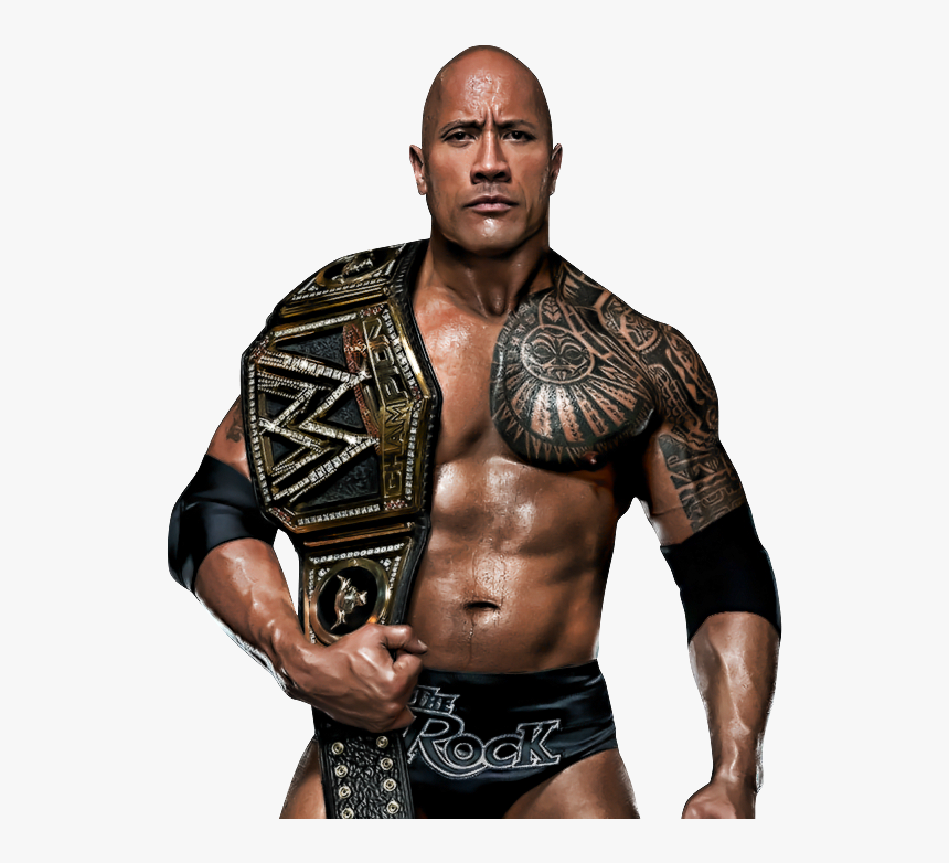 Ihlm9oi - Wwe The Rock Champion, HD Png Download, Free Download