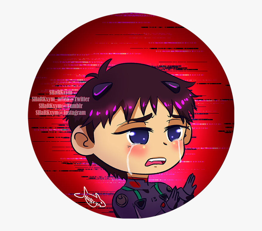 Shinji Ikari Circle Icon, HD Png Download, Free Download