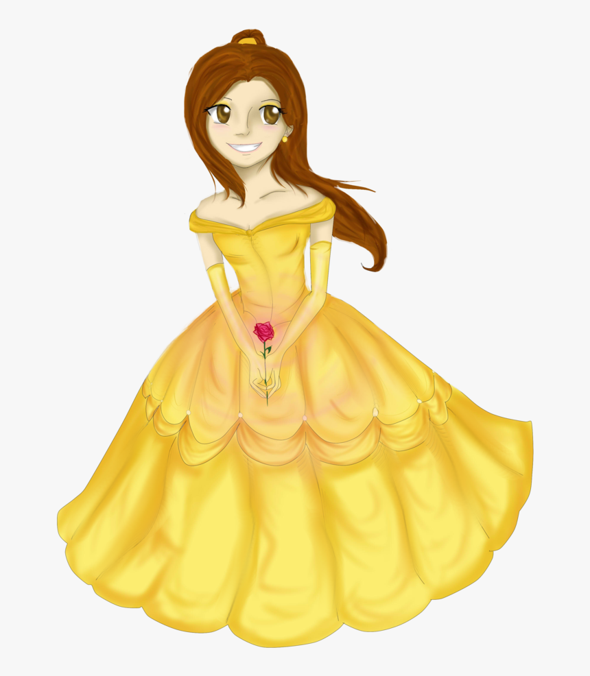 Belle Ariel Rapunzel Princess Aurora Tiana - Belle, HD Png Download, Free Download