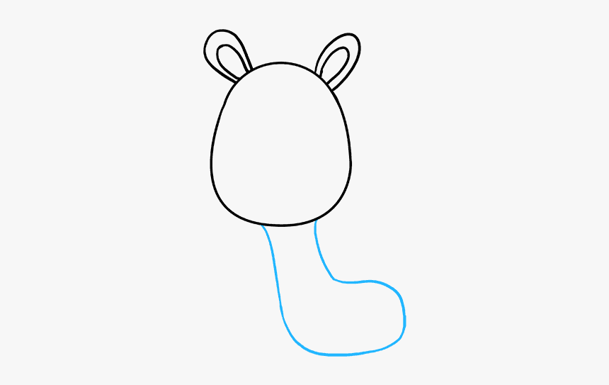 How To Draw Baby Giraffe, HD Png Download, Free Download