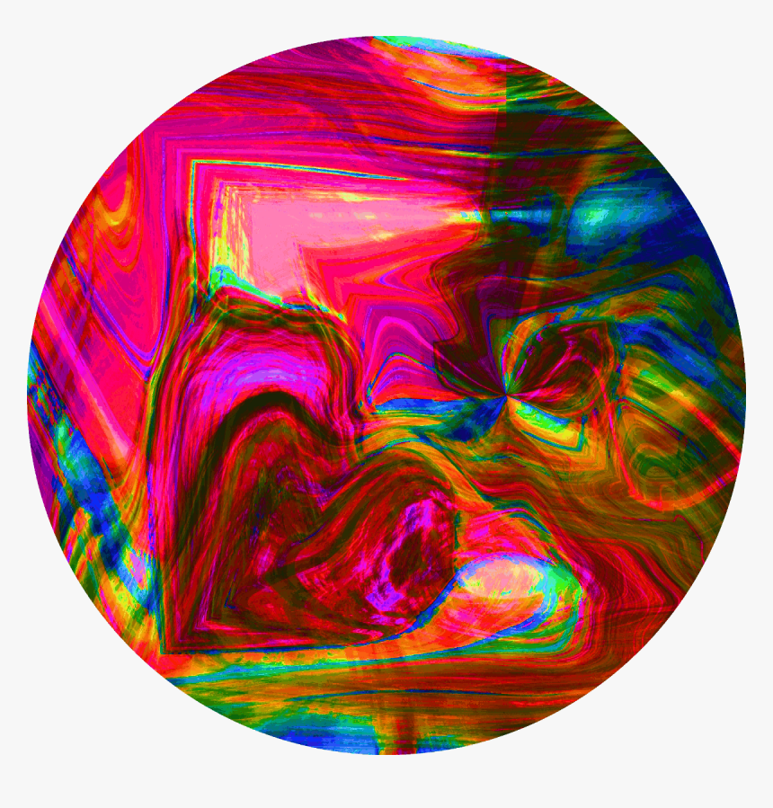 Mother Love Abstract Art Platux Modern Art Circle - Circle, HD Png Download, Free Download