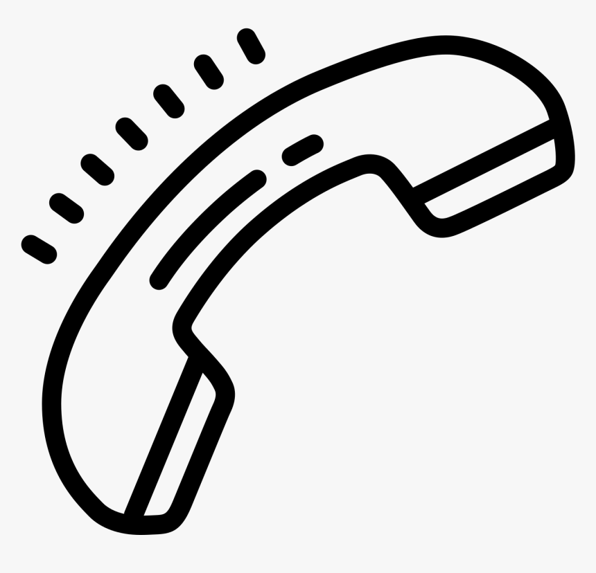 Drawing Phone Cord Clipart , Png Download - Phone With Cord Drawing, Transparent Png, Free Download