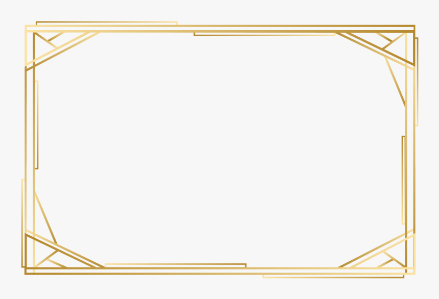 Free Png Silver Frame - Plain Gold Border Png, Transparent Png, Free Download