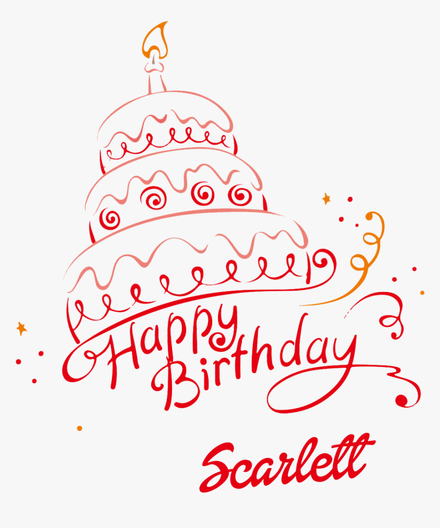 Ella Happy Birthday Vector Cake Name Png - Happy Birthday Zeenat Cake, Transparent Png, Free Download