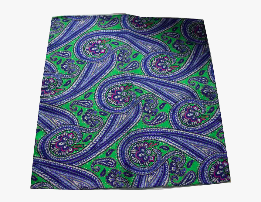 Italian Hand Sewn Pocket Square , Png Download - Paisley, Transparent Png, Free Download