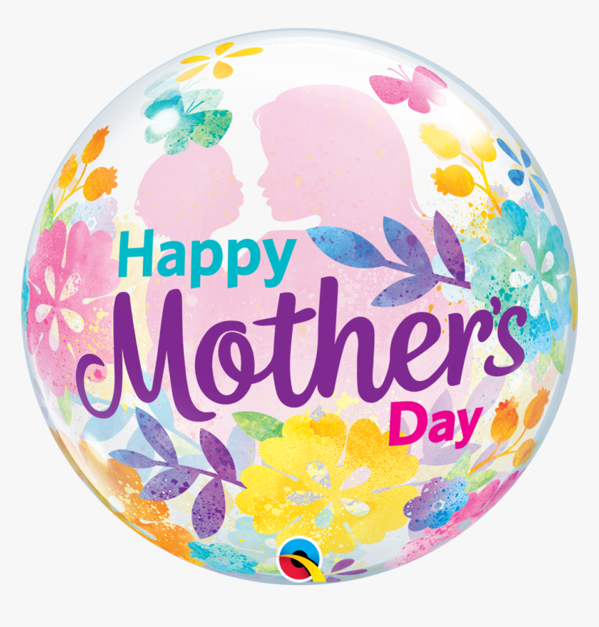 Bubble Balloon Qualatex Mother's Day, HD Png Download, Free Download
