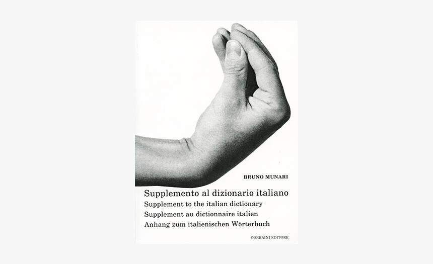 Bruno Munari Dizionario Italiano, HD Png Download, Free Download