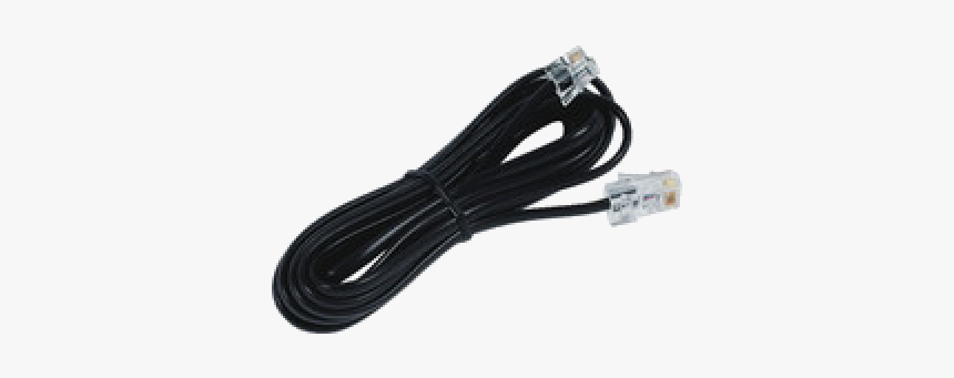 4 Conductor Line Cord Black - Usb Cable, HD Png Download, Free Download