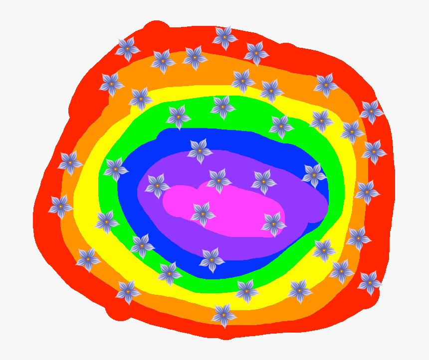 Cat - Rainbow Swirl - Circle - Circle, HD Png Download, Free Download