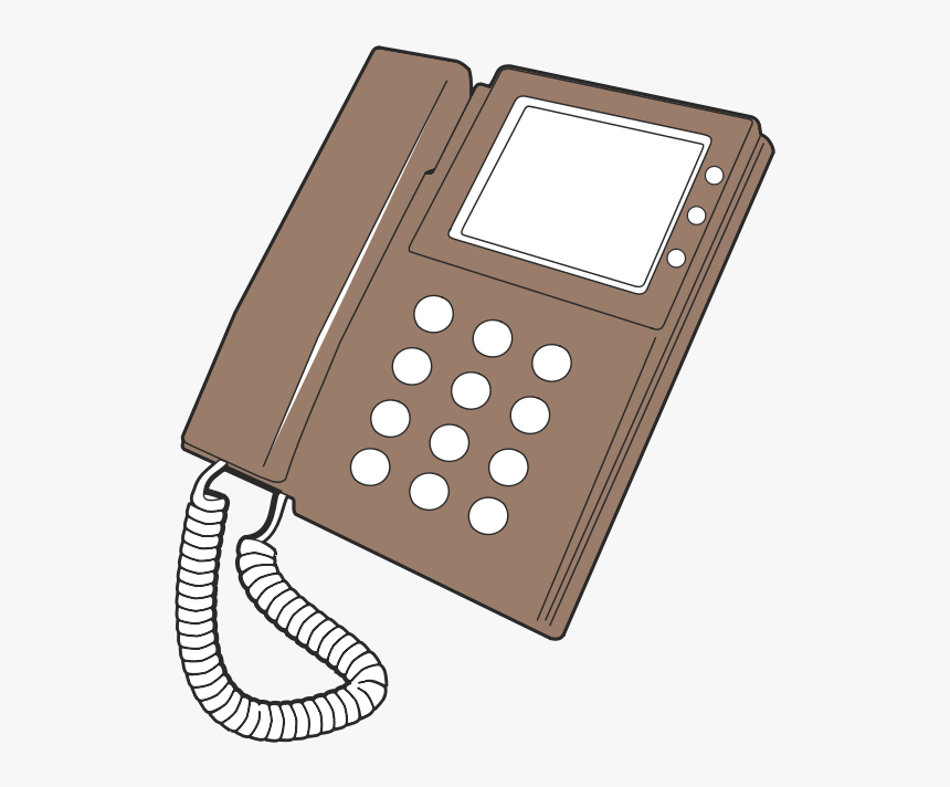 Transparent Phone Cord Clipart - Desk Phone Png, Png Download, Free Download