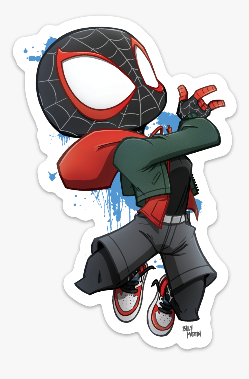 Sticker Spiderman Miles Morales, HD Png Download, Free Download