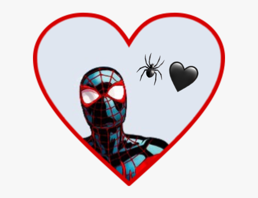 Miles Morales ‼️ I Love Him - Spider Man Love Png, Transparent Png, Free Download