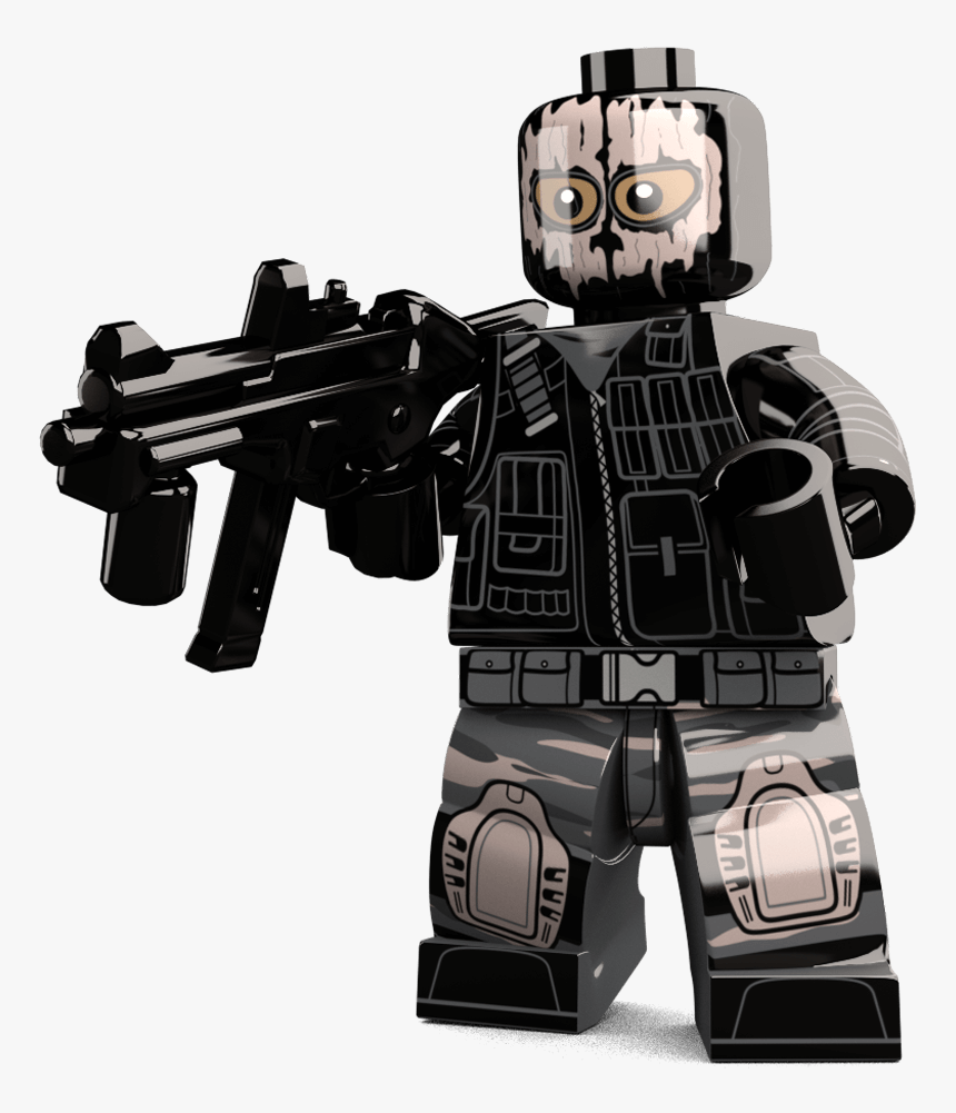 Transparent Cod Ghost Png - Lego Call Of Duty Minifigures, Png Download, Free Download