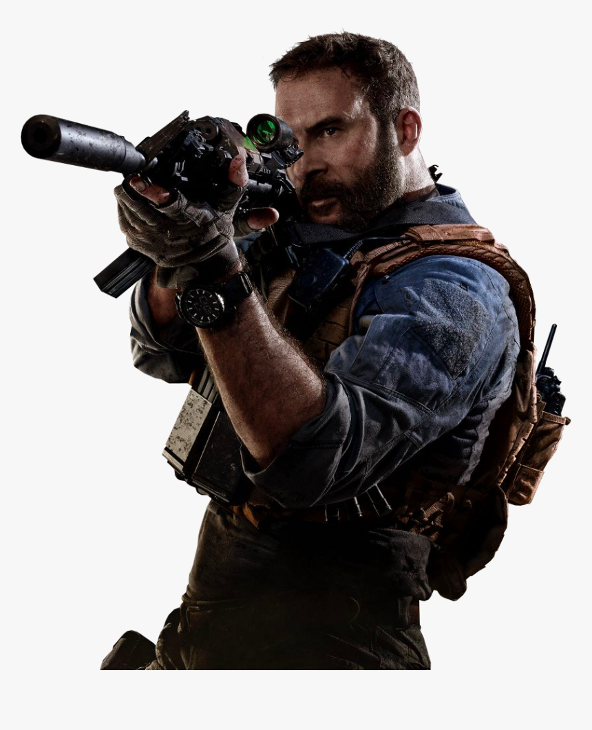 Call Of Duty Modern Warfare Render, HD Png Download, Free Download