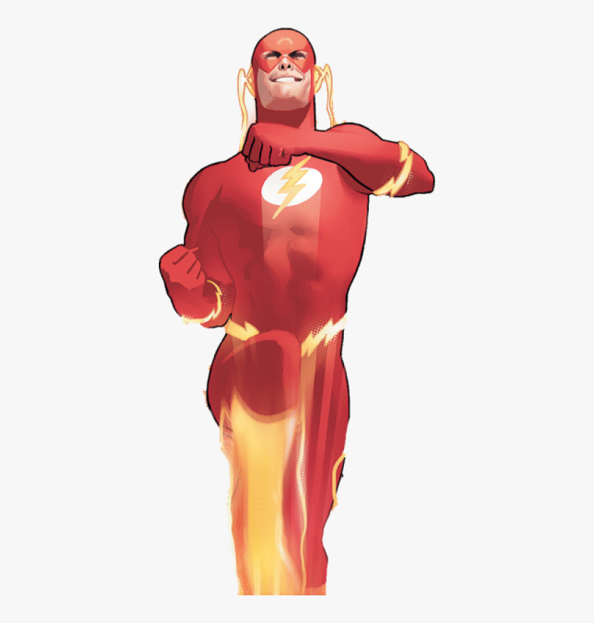 Wally West Render By Hit It - Flash Wally West Post Crisis, HD Png Download, Free Download