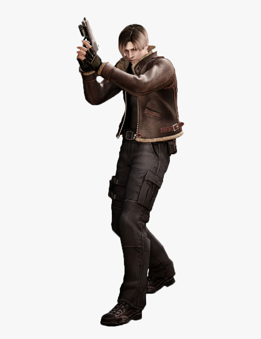 Resident Evil 2 Remake Leon Resized - Leon S Kennedy Resident Evil 4, HD Png Download, Free Download