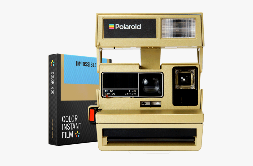 Clip Art Polaroid 600 Land Camera Film - Instant Camera, HD Png Download, Free Download