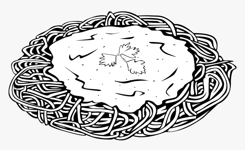 Vector Clip Art Of Spaghetti - Spaghetti Clip Art, HD Png Download, Free Download