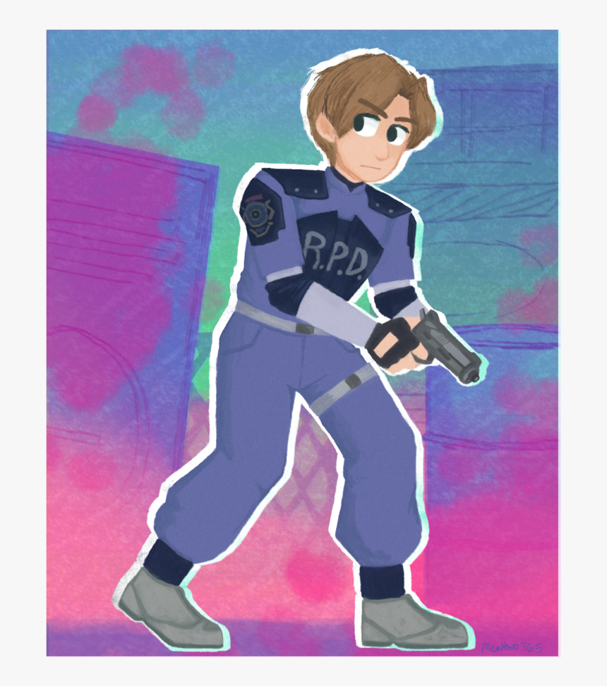 Leon S Kennedy - Cartoon, HD Png Download, Free Download