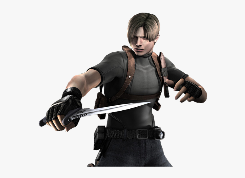 Leon Scott Kennedy - Leon Scott Kennedy Knife, HD Png Download, Free Download