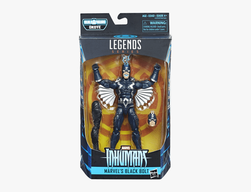 Marvel Legends Black Panther Black Bolt, HD Png Download, Free Download