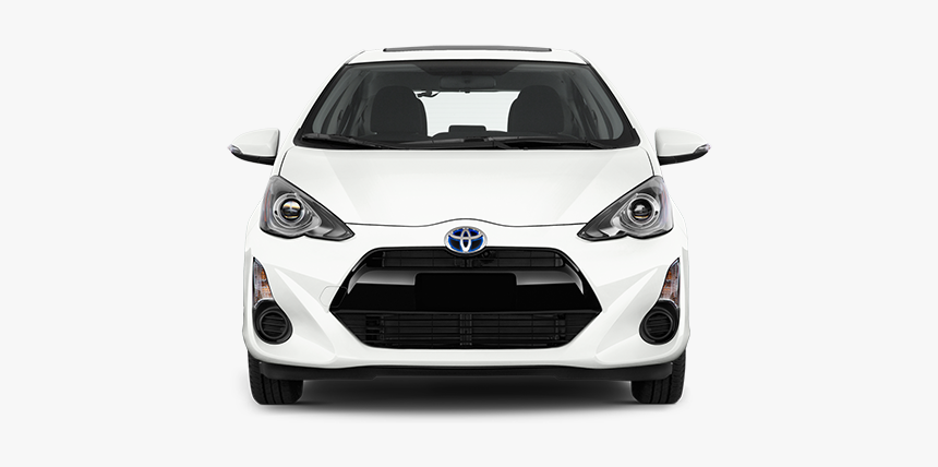 Compare The In La - 2015 Prius C Front, HD Png Download, Free Download