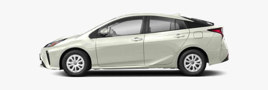 White 2019 Prius Le, HD Png Download, Free Download