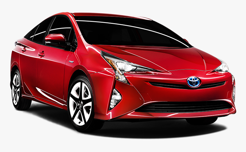 New 2016 Toyota Prius Model Exterior - Toyota Prius 2016 Red, HD Png Download, Free Download