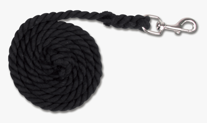 Tie Rope Cotton - Černé Vodítko Pro Koně, HD Png Download, Free Download