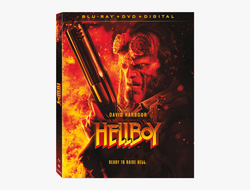 Review - Hellboy - Hellboy Blu Ray 2019, HD Png Download, Free Download